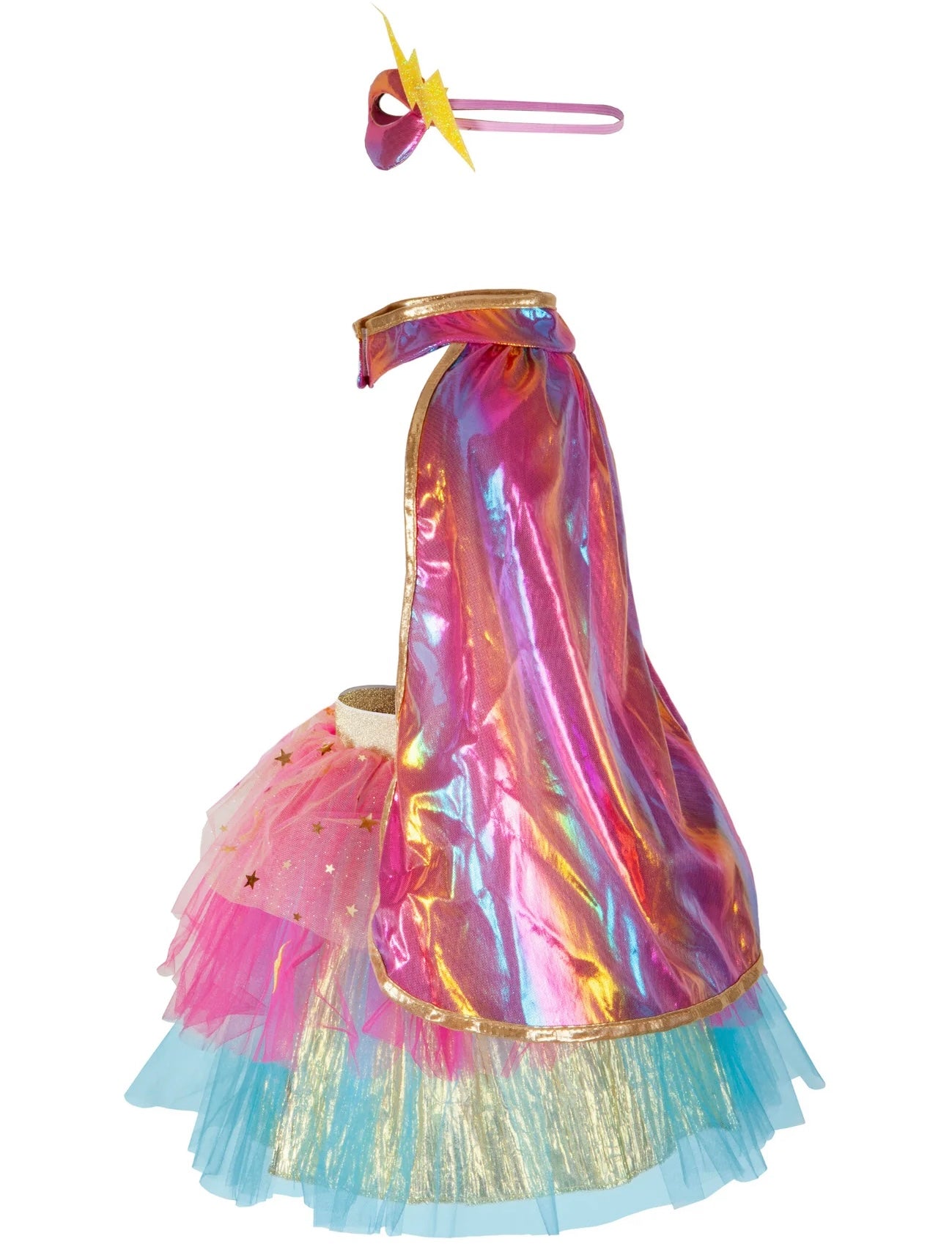 Super-duper Tutu/Cape/Mask, Pink & Gold